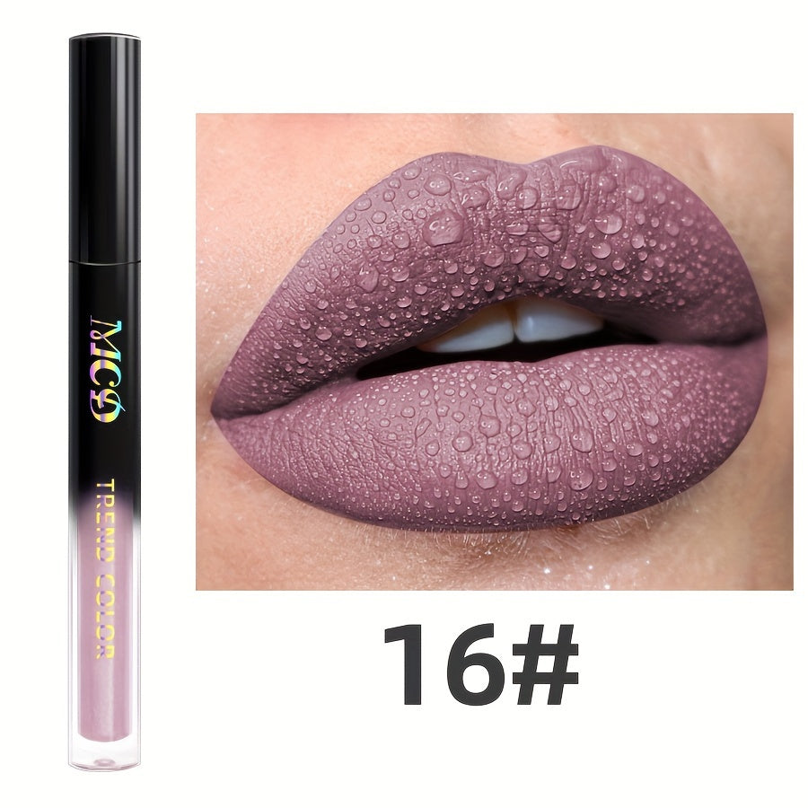 Women Long Lasting Waterproof Lip Gloss Lip Oil Lipstick Moisturizing