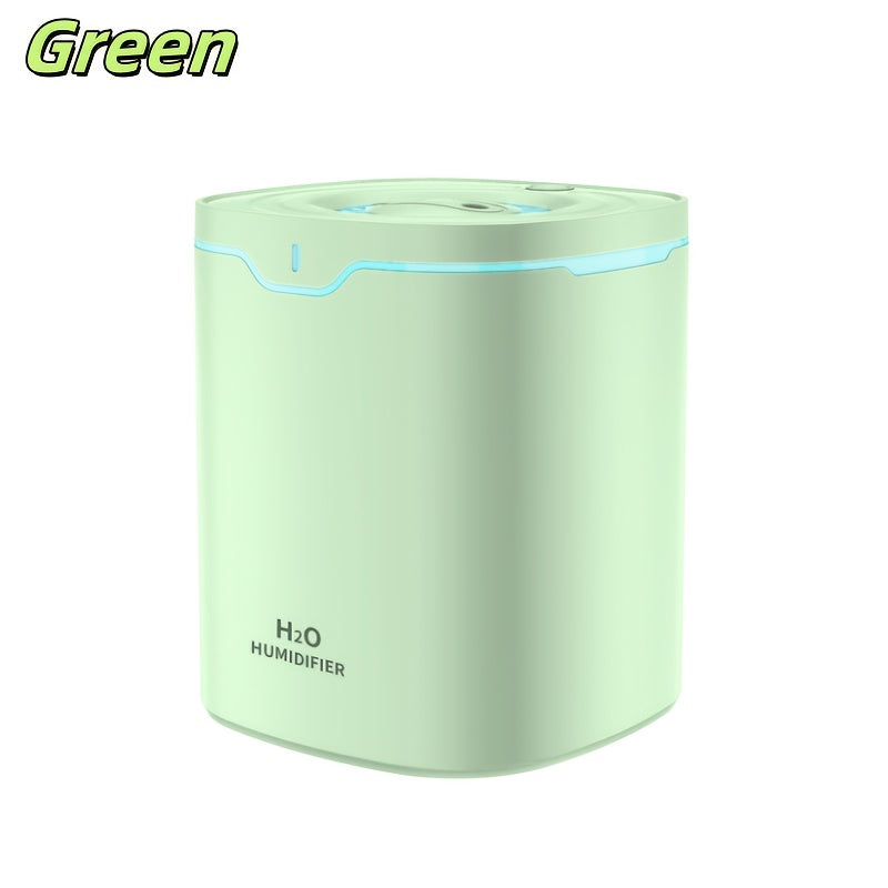 Large Capacity Double Spray Humidifier 2000ml USB Timer Bedroom Office