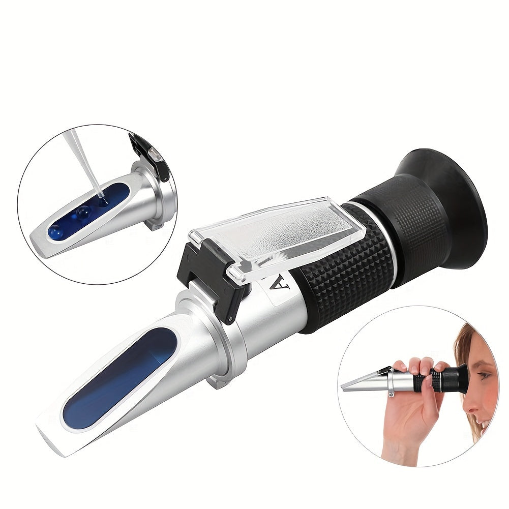 Handheld Honey Refractometer Sugar Content Meter Brix 58-90% for Beekeepers