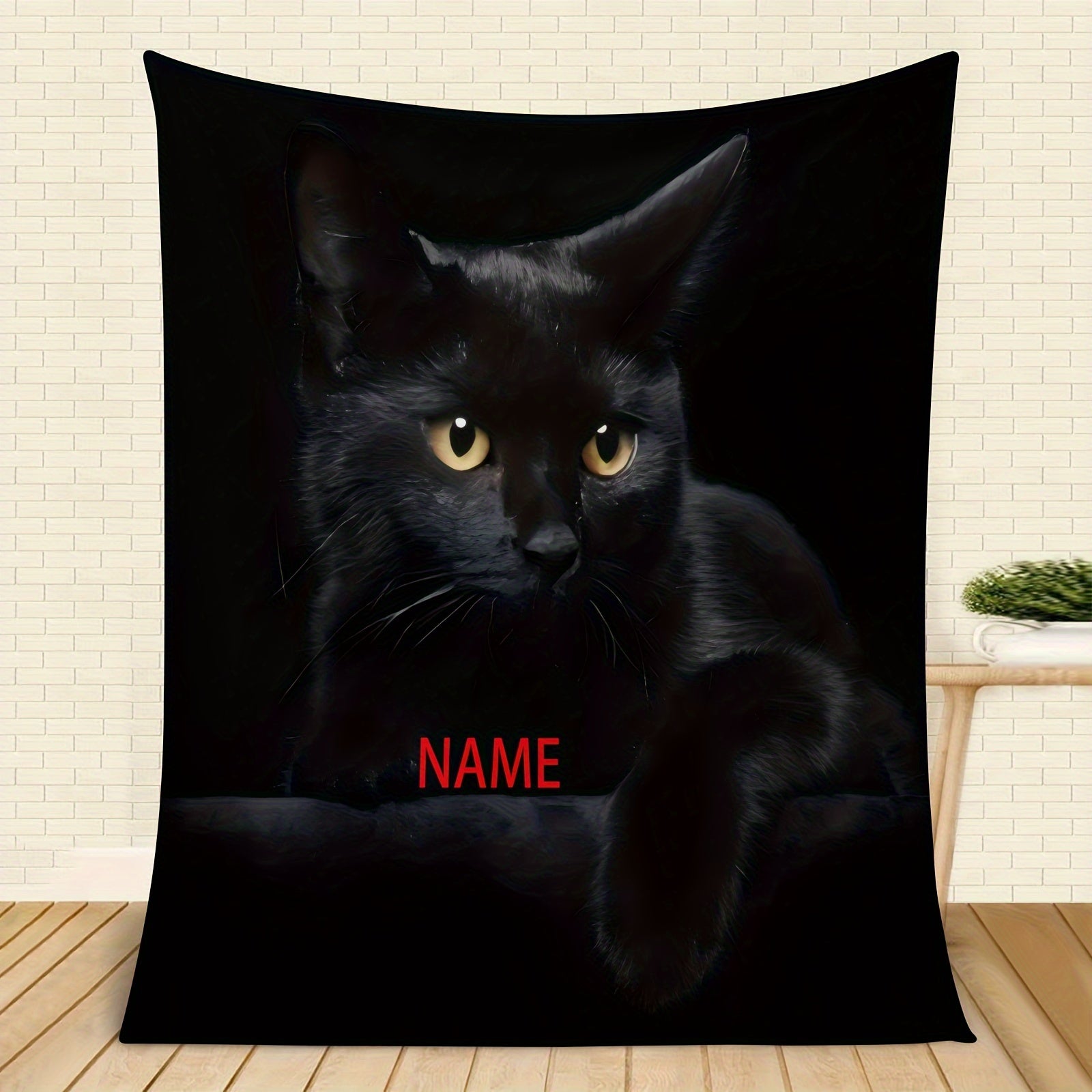 Custom Flannel Blanket Throw Shawl for Lounge and Travel