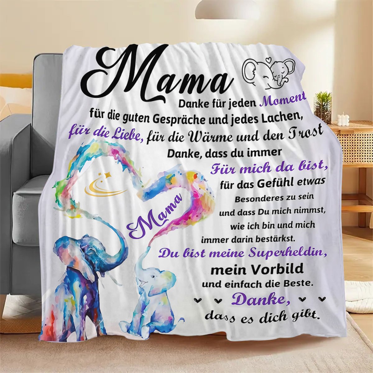 Manta de felpa de franela contemporánea para adultos, suave, cálida y acogedora, regalo