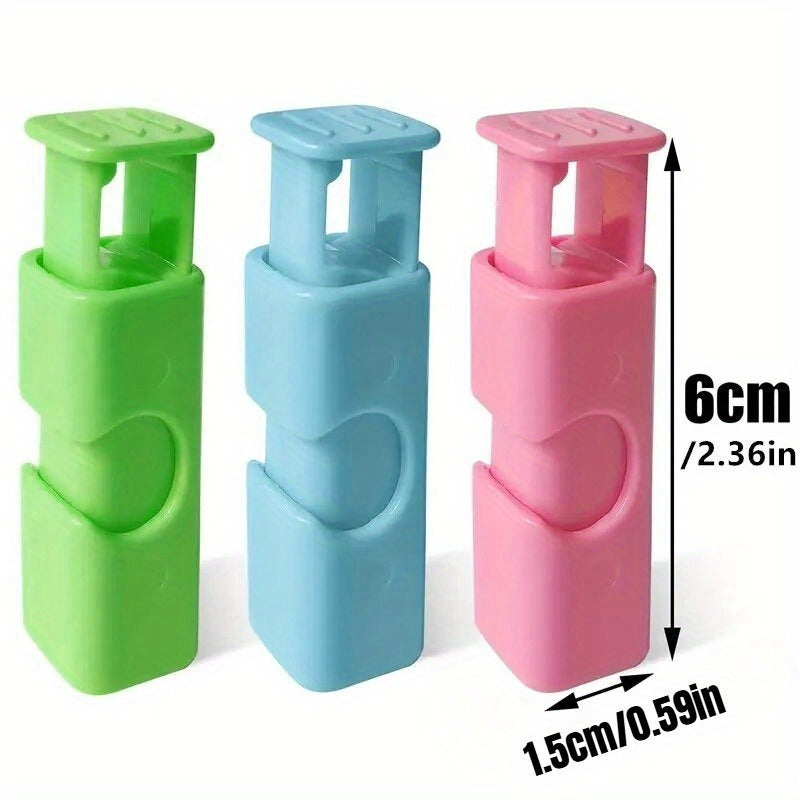 Colorful Food Sealing Clips Set of 5 15 25 Moisture-Proof for Bread Snacks Condiments