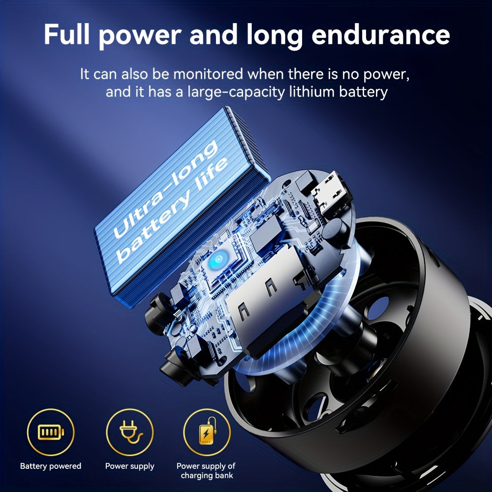 Wireless Surveillance Camera 2.4GHz WiFi Night Vision Motion Detection Indoor Outdoor