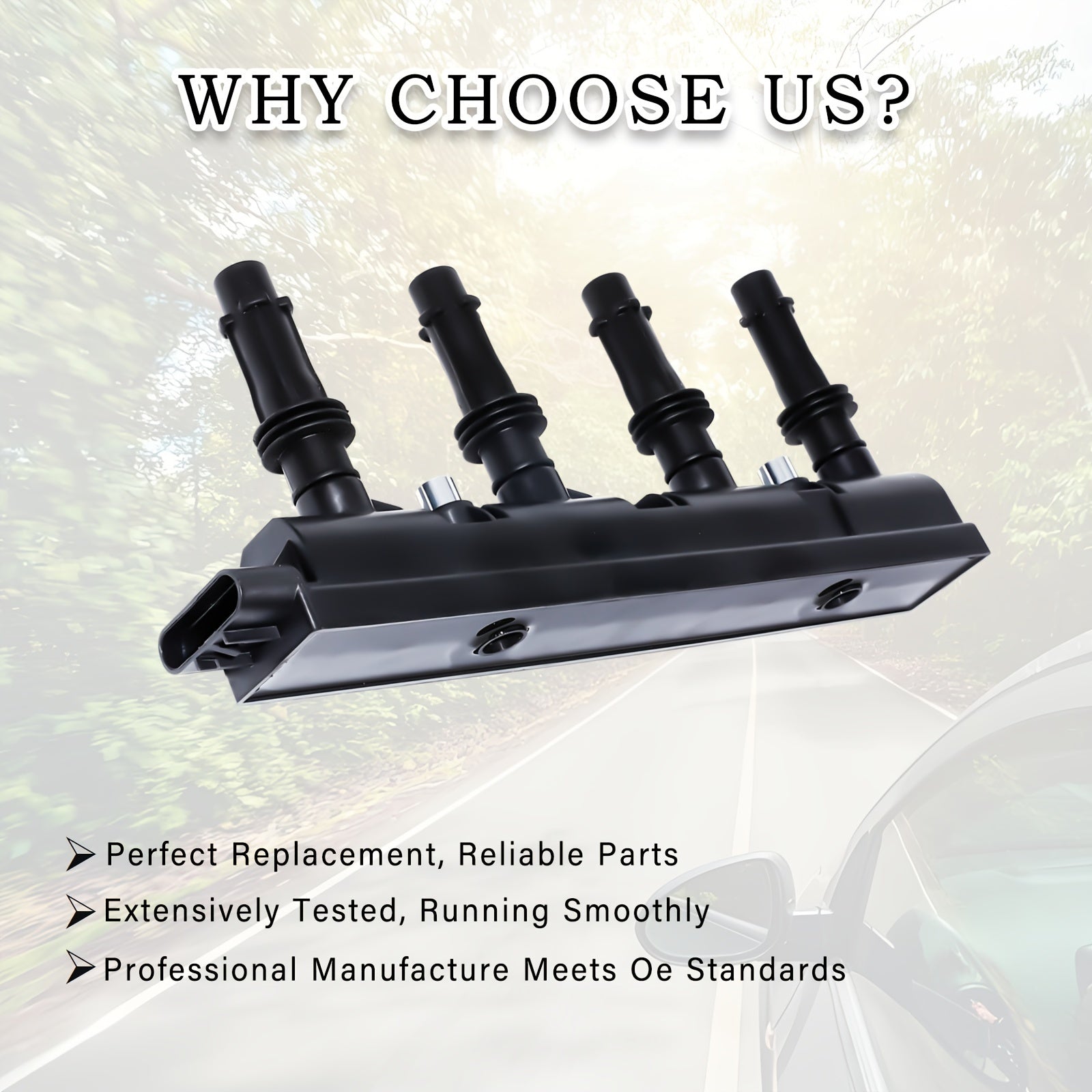 1.4L Turbo avtomobillar uchun ishga tushirish bobini to'plami, o'rniga D521C UF669