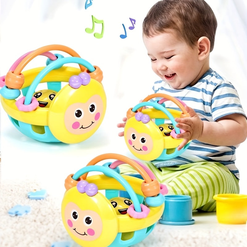 Baby Teething Toys Set with Rattles and Grip Balls for Infants