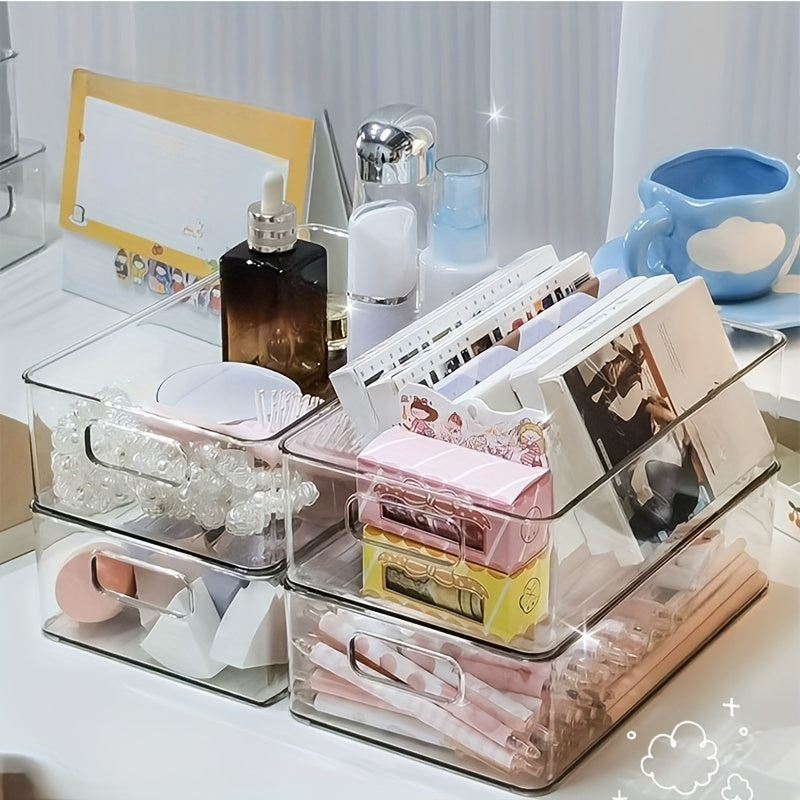 Acrylic Storage Box for Cosmetics Masks Snacks and Kitchen Office Supplies