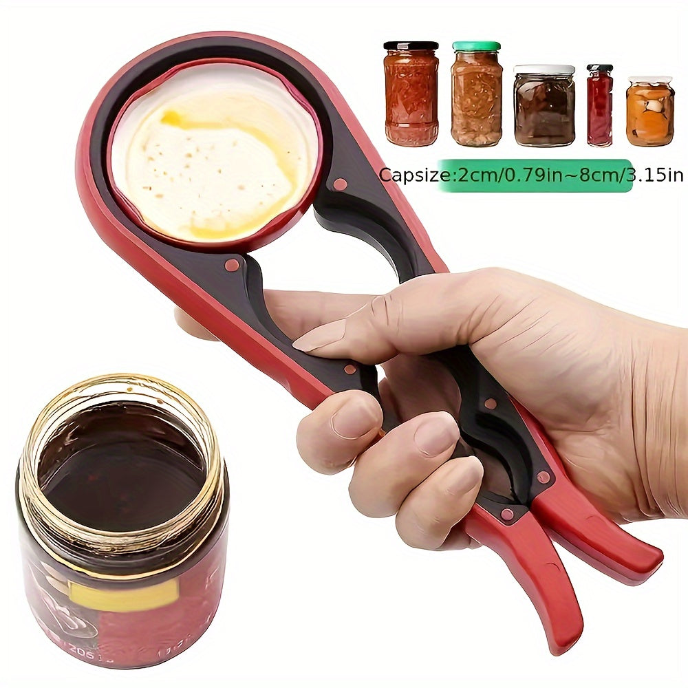 Multi-Function Kitchen Opener for Seniors with Arthritis Non-Slip Grip