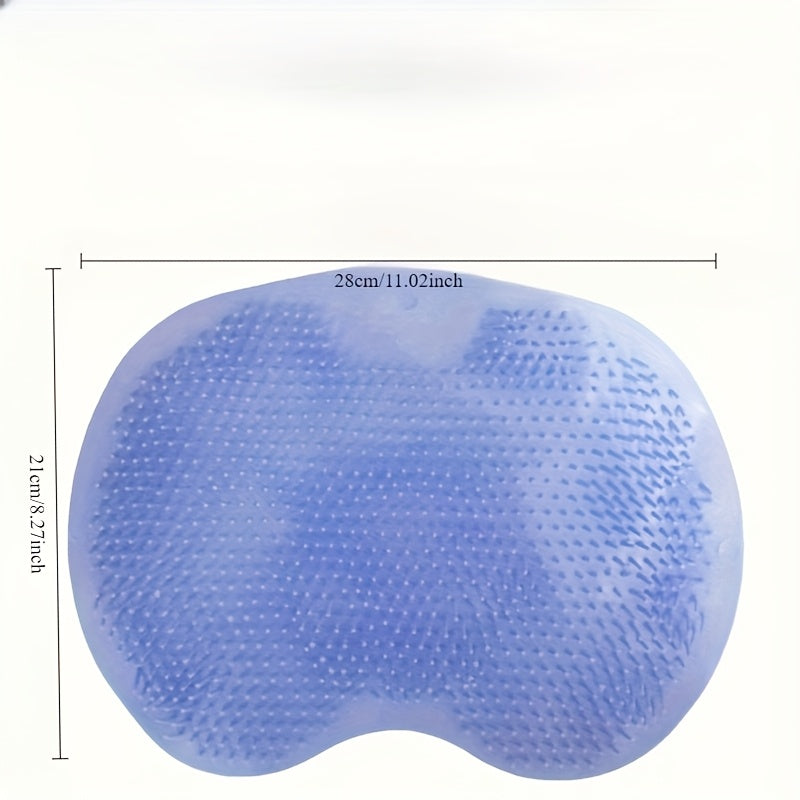 Ko'p funksiyali hammom cho'tkasi oyoq skrab matosi, massaj pad va sirpanishga qarshi dizayn bilan eksfoliatsiya qilish va massaj qilish uchun.