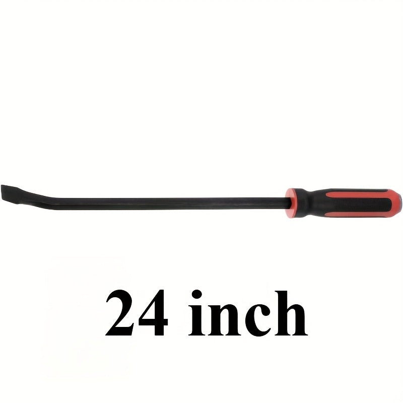 Car Tire Repair Pry Bar Set Non-Slip Handle Impact Cap Crowbar