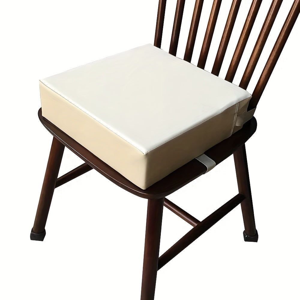 Asiento elevador para bebé y niño pequeño con correas, cojín lavable, acolchado grueso para silla alta