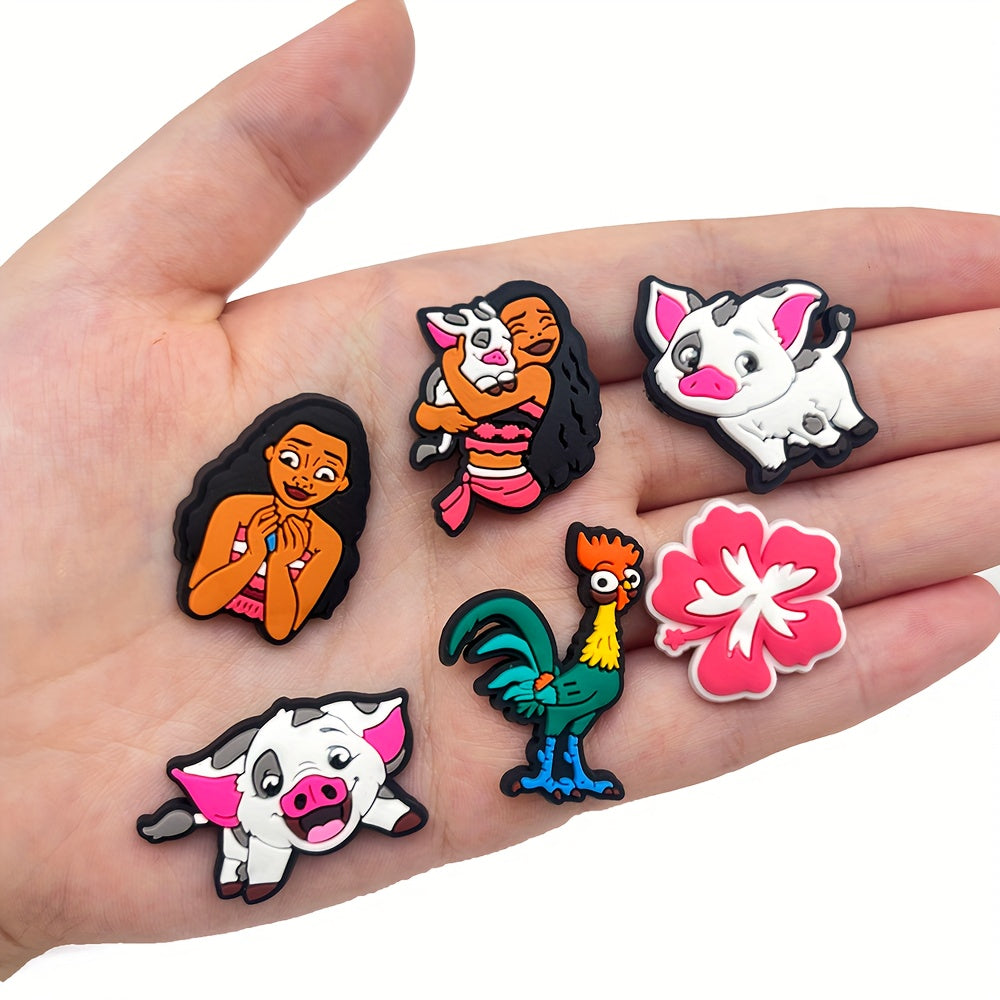 Girls Shoe Charms 46pcs PVC Ice Princess Frozen Ocean Accessories