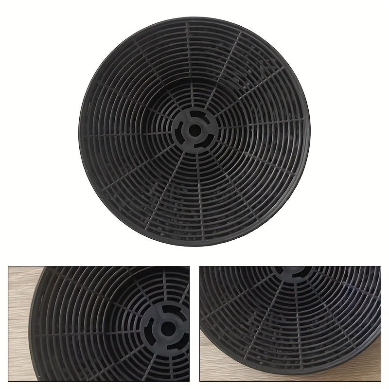 175mm x 175mm x 15mm Charcoal Range Hood Filter Black High-Efficiency Air Purification