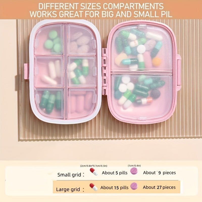 Unisex Portable Large Capacity Medicine and Jewelry Storage Box
