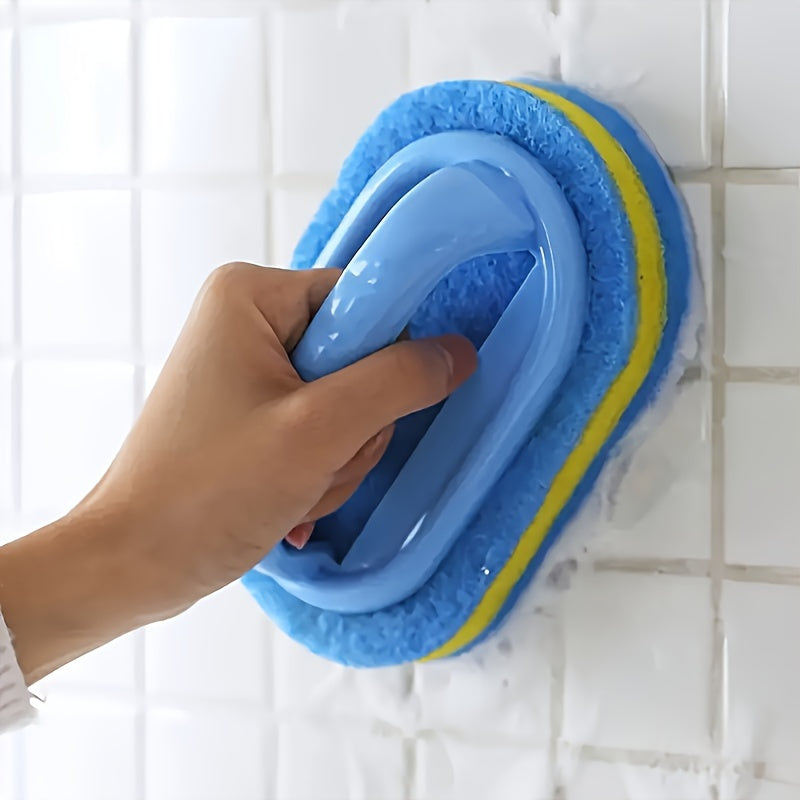 Magic Sponge Cleaning Brush Portable Manual Scrubber for Kitchen Bathroom Car