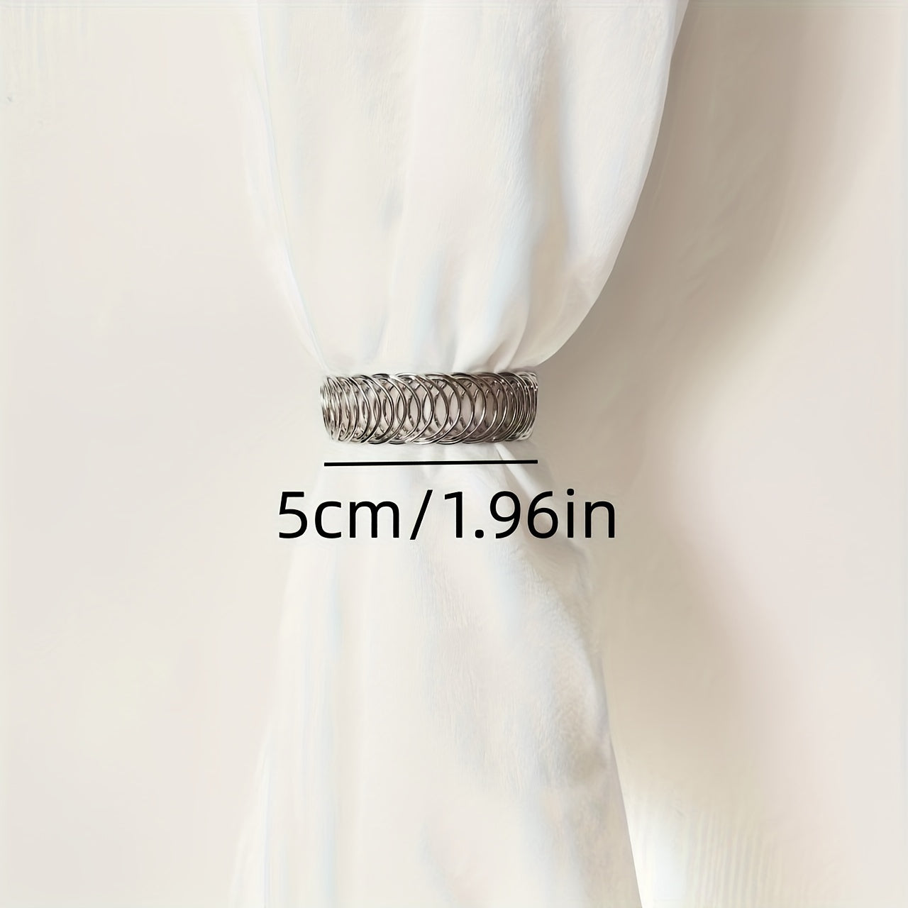 Hollow Out Curtain Holdback Modern Metal Buckles for Home Decoration