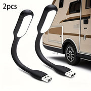 2 Pack USB LED Lights Portable Reading Night Light for Laptop Computer Keyboards