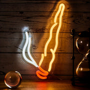 LED Neon Light for Man Cave Cigar Smoke Shape with Backboard