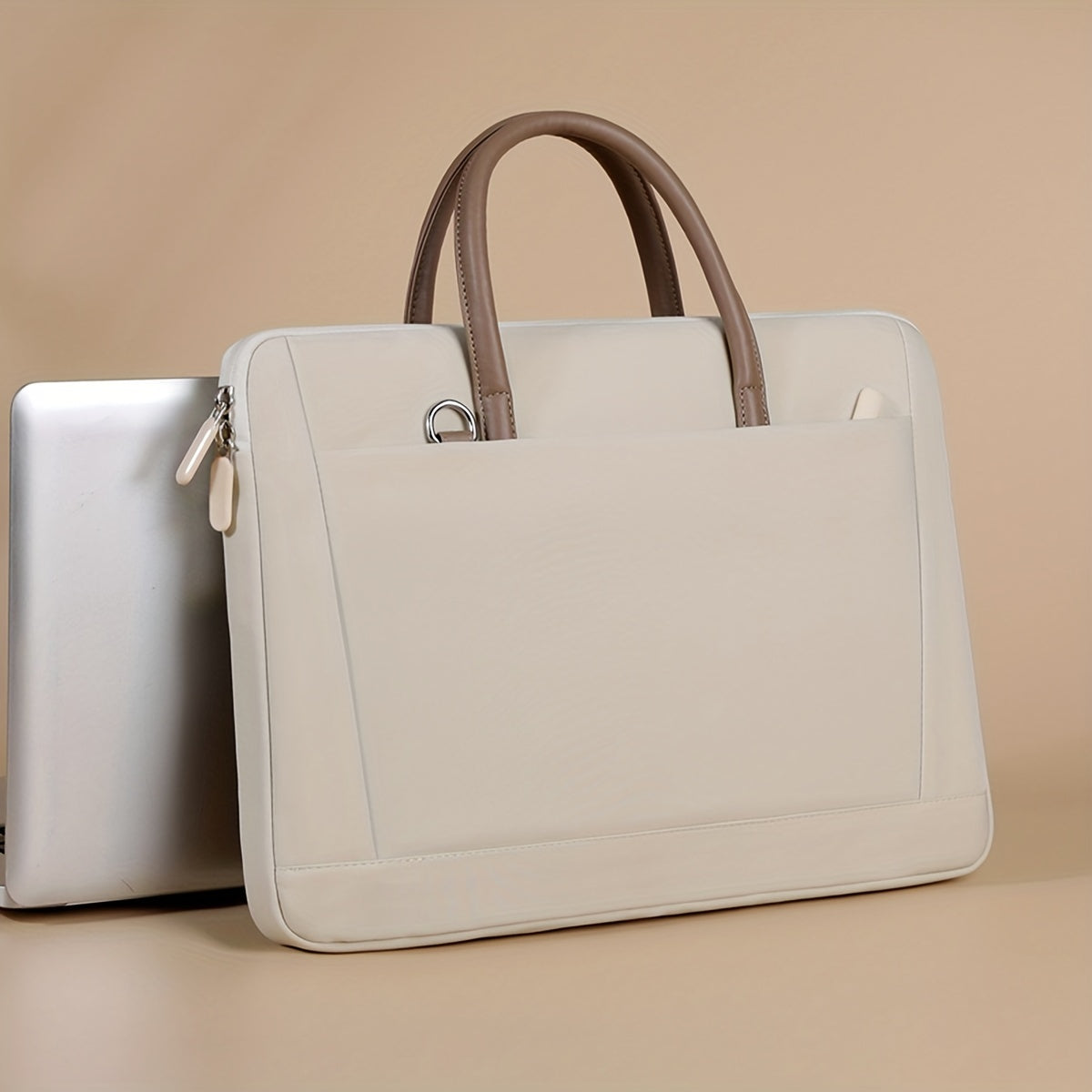 Bolsa de nylon resistente al agua para portátil con correa ajustable para escuela, oficina y uso diario