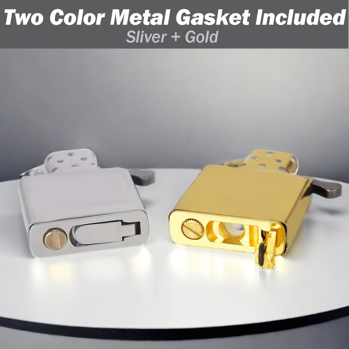 Alloy Base Set for Lighters Durable Seal Pad Accessory Kit