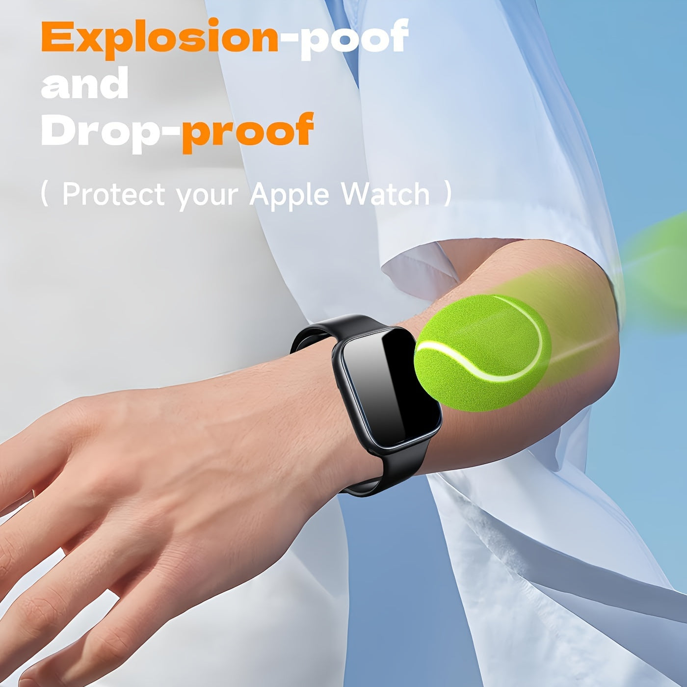 2pcs Plastic Screen Protectors for Apple Watch Series 10 9 8 7 Ultra 2  Ultra  S4  5  6  SE 40mm 41mm 42mm 44mm 45mm 46mm 49mm HD Clear Shock-Resistant Easy Installation