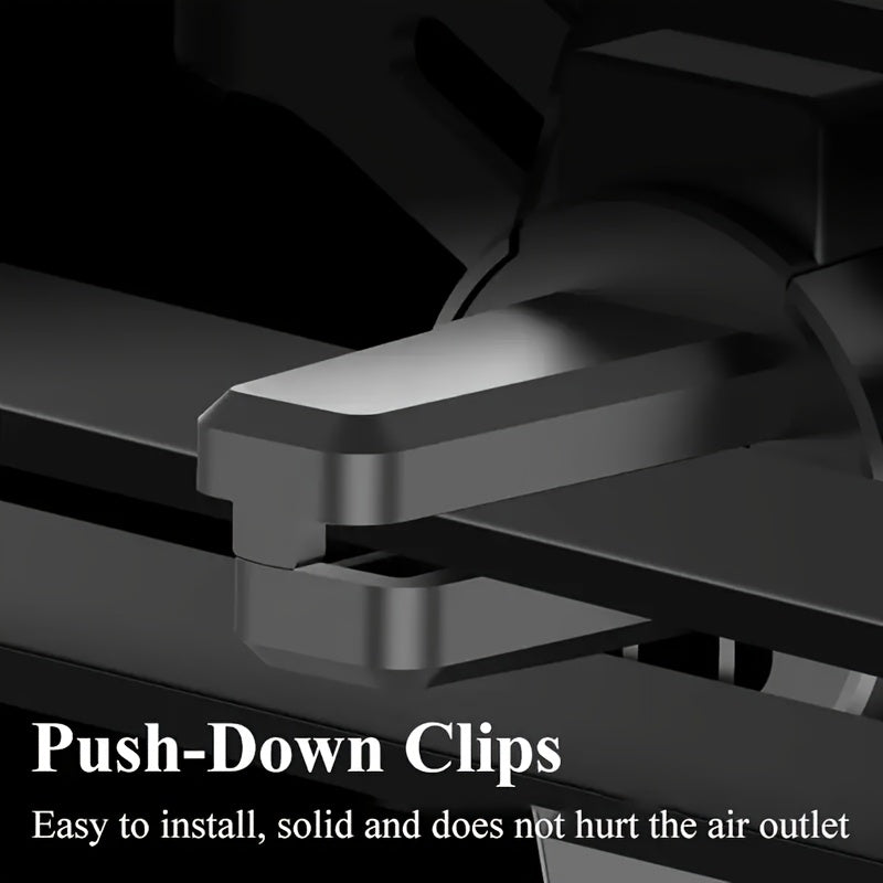 Avtomobil telefon uchun tutqich ABS titrashni kamaytiruvchi ventilatsiya o'rnatish uchun ko'p smartfonlar