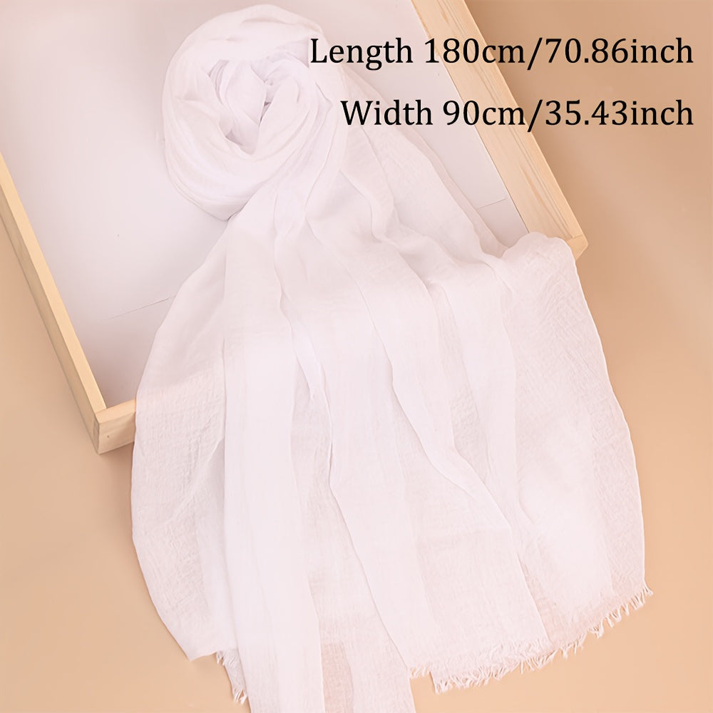 Velo musulmán para mujer transpirable, cómodo, tradicional, vestimenta del Medio Oriente, ajustable, fácil de usar