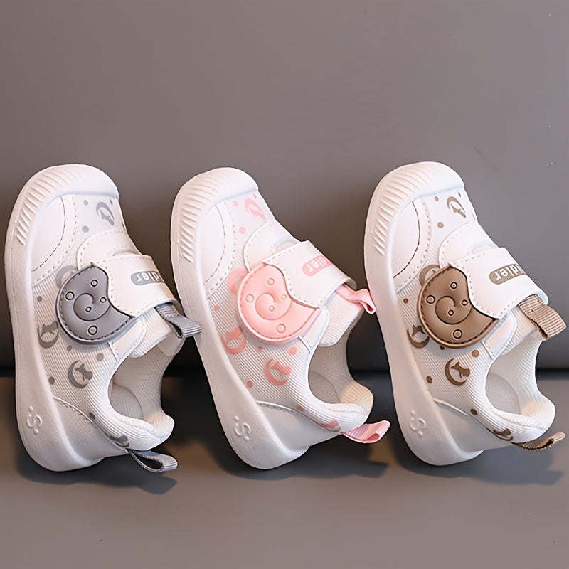 Kichkina erkaklar va qizlar uchun yumshoq taglikli yurish poyabzali Bahor Kuz anti-silj tarmoq kundalik chaqaloq poyabzali