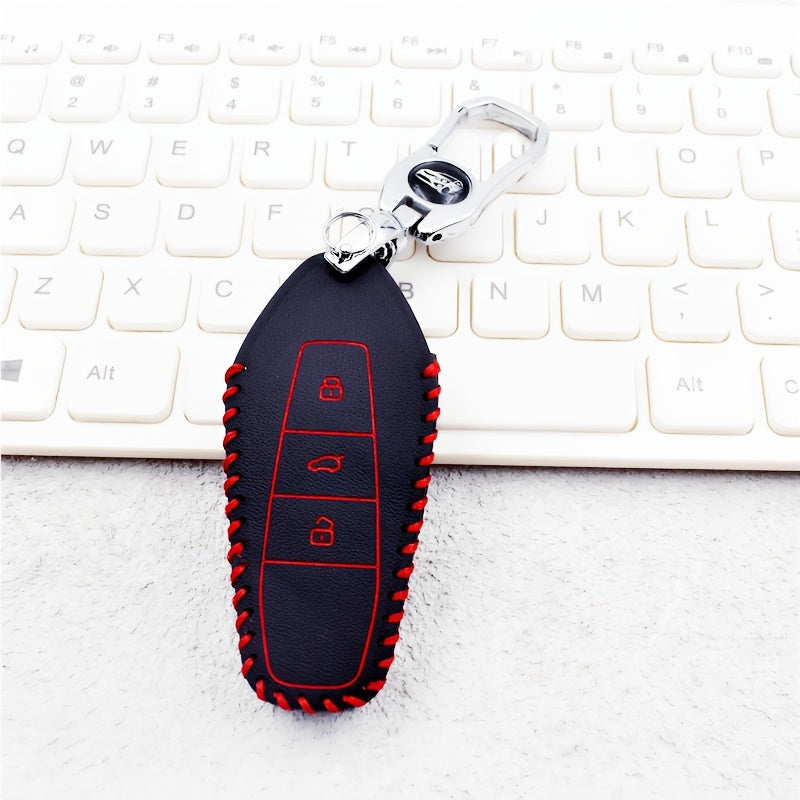 Car Key Cover For SUV Remote Control Protective Case Silicone Black