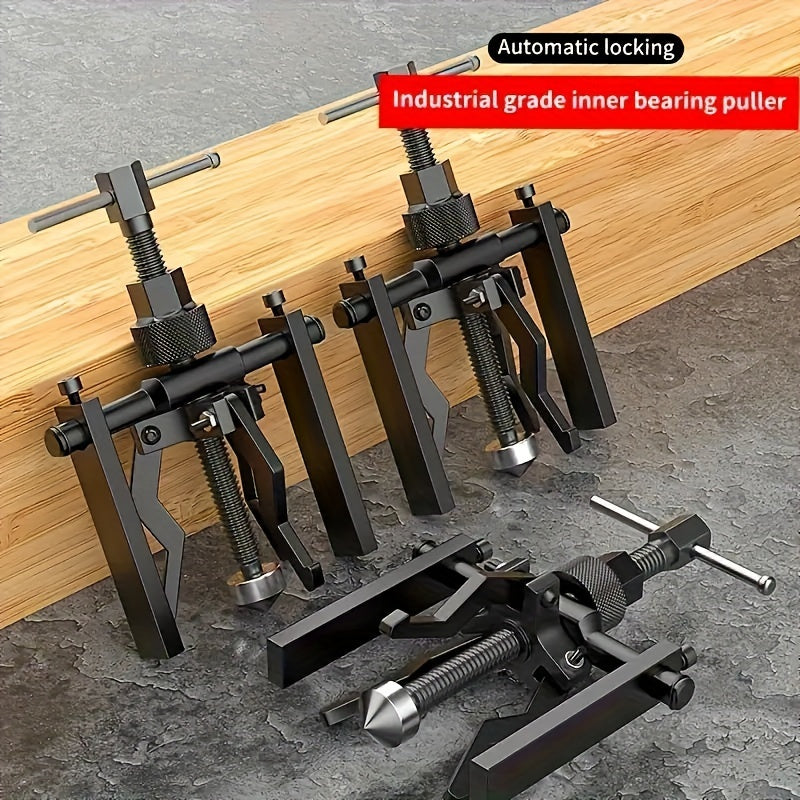 Multi-Functional Inner Hole Bearing Three-Jaw Puller Handheld Automotive Disassembly Tool