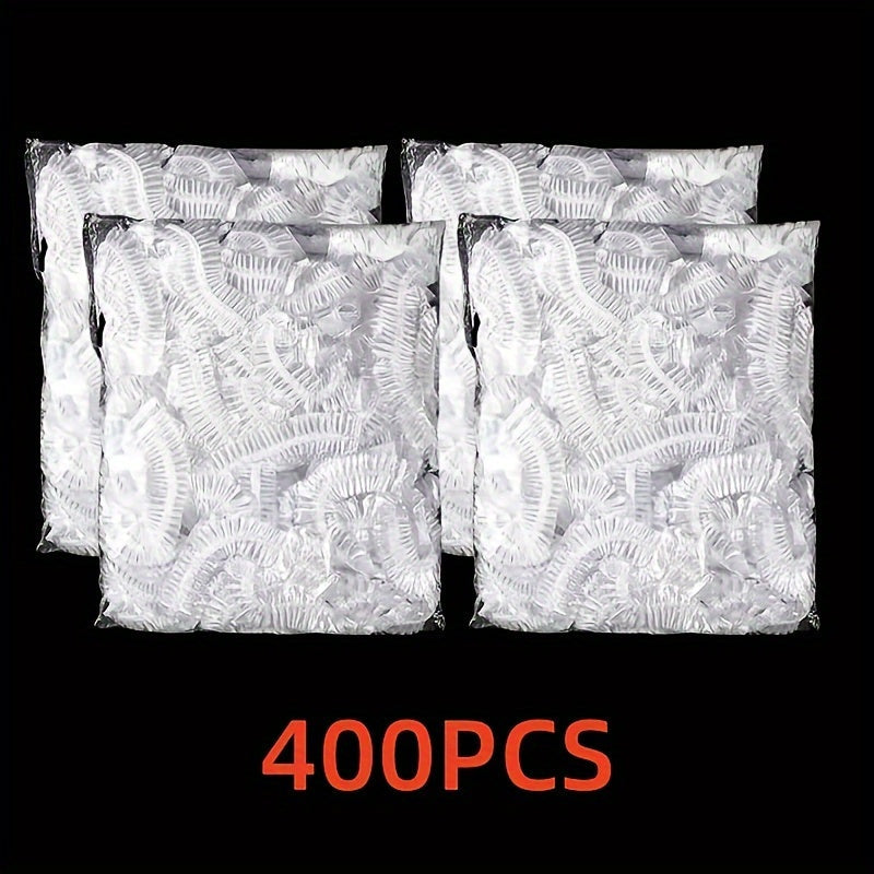 100/500 dona elastik oziq-ovqat saqlash qopqog'lari, qayta ishlatiladigan, hidi o'tkazmaydigan, chang o'tkazmaydigan