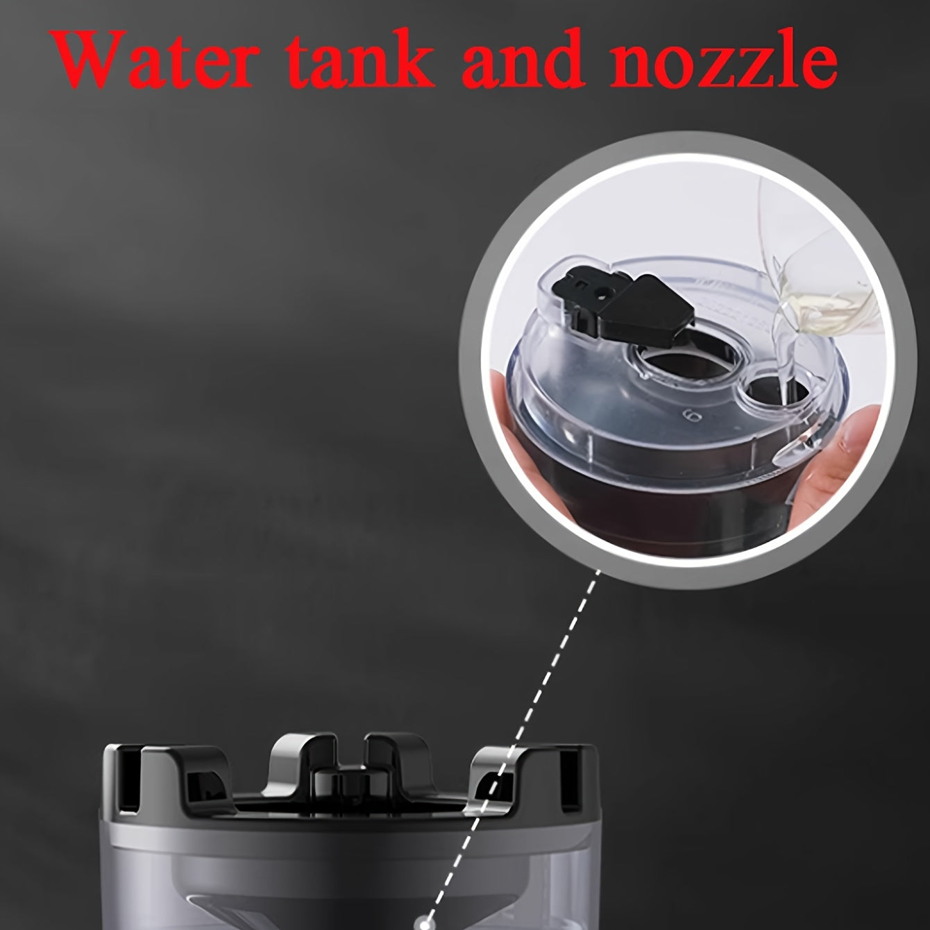 Portable Cup-Shaped Ashtray with Water Tank for Home and Car Use