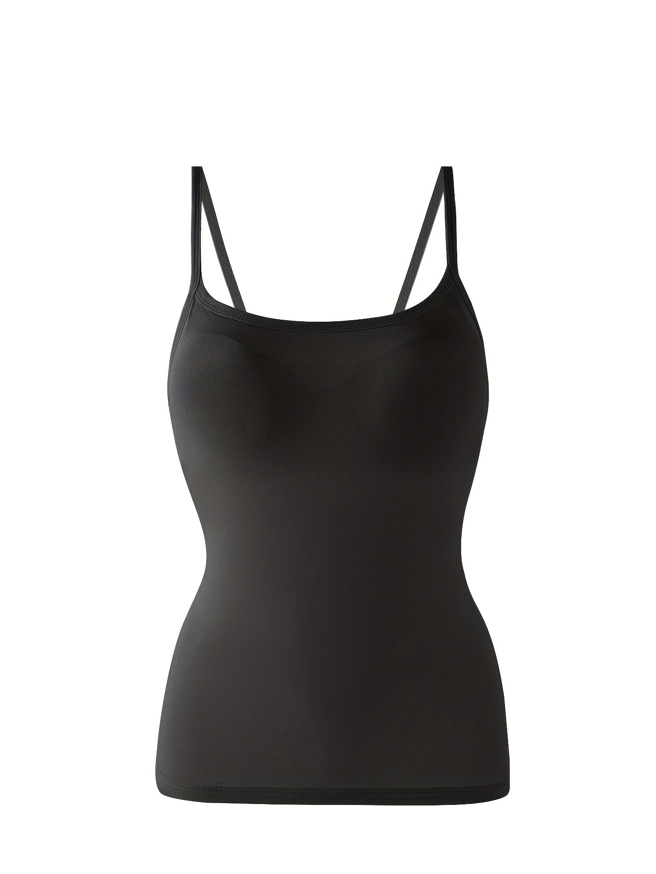 Women's Plus Size Sports Camisoles with Built-In Padded Chest for Yoga and Workout