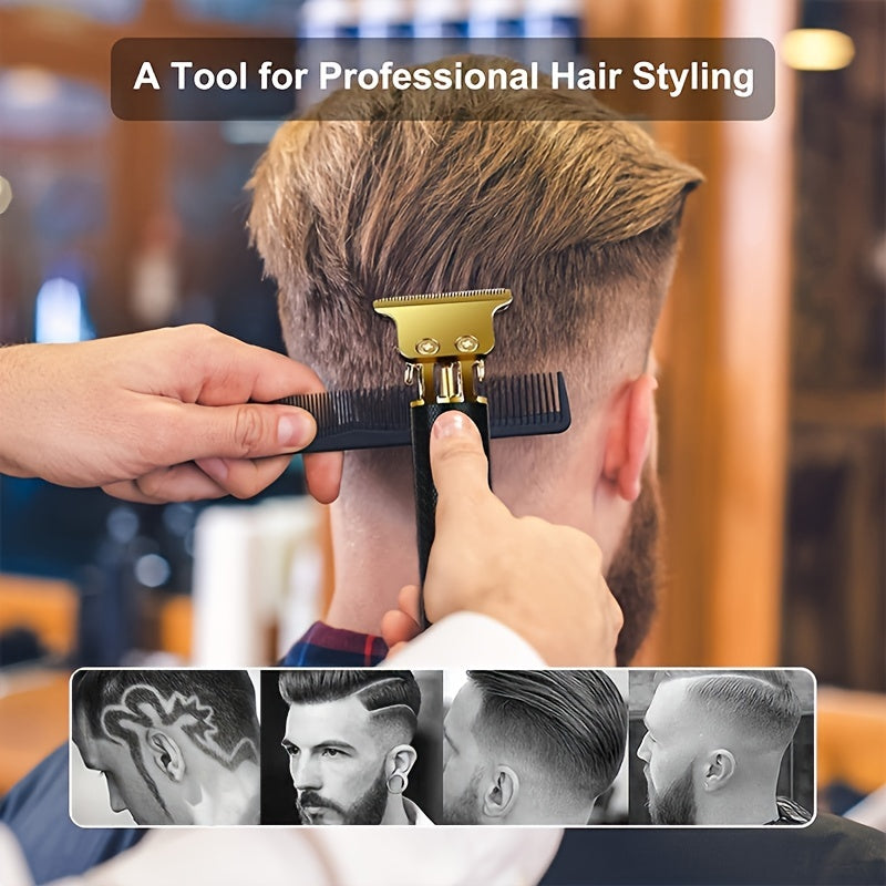 Rechargeable Cordless Hair Clipper Set for Professional Hair Cutting