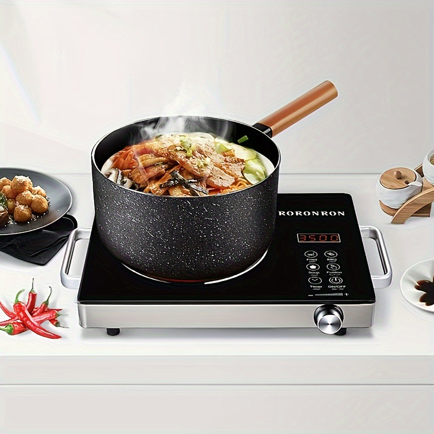 Portable 2000W Infrared Hot Plate Touch Control Anti-Scald Handles for Home Office Camping