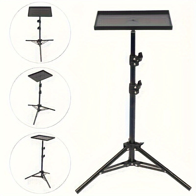 Adjustable Carbon Steel Tripod Stand for Projectors Cameras and Laptops