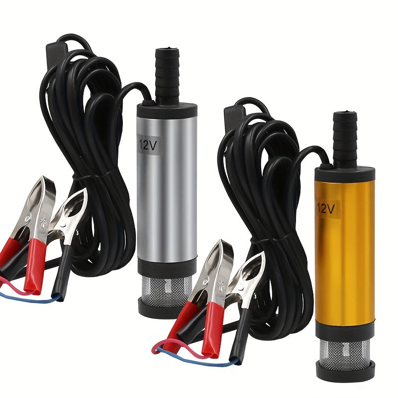 12V 24V Aluminum Alloy Submersible Pump for Diesel Water 12L/min
