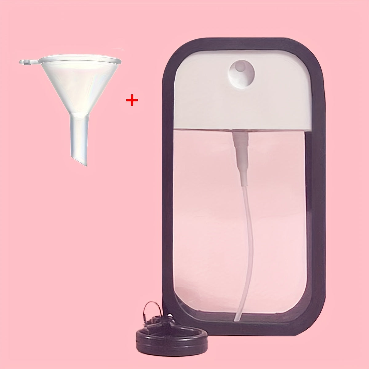 Alkogol qo'l dezinfektsiyasi uchun portativ yuqori bosimli purkagich, 50ml sig'imga ega, sayohat uchun mukammal, Rojdestvo yoki Halloween sovg'alari uchun ideal.