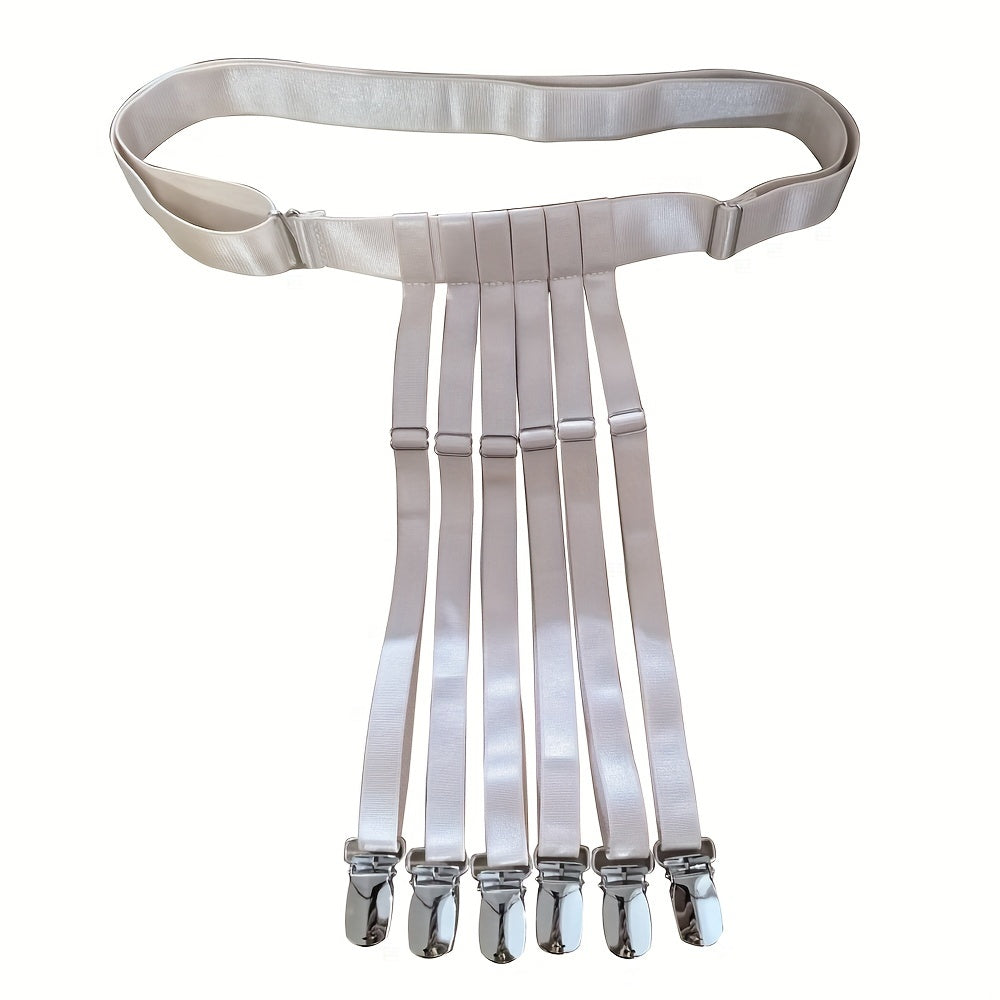 Women's Lingerie Garter Belt with Adjustable Suspender Clips