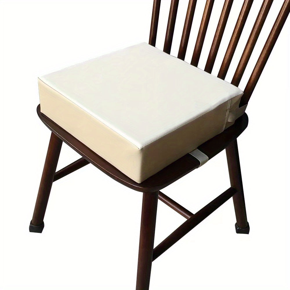 Asiento elevador para bebé y niño pequeño con correas, cojín lavable, acolchado grueso para silla alta