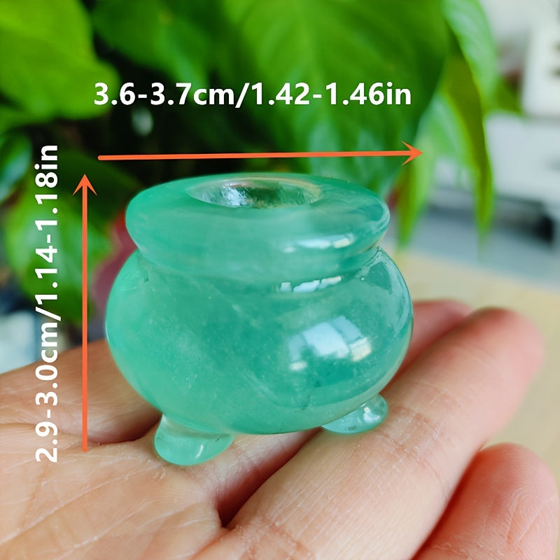 Натуральный подставка для благовоний из кварцевого кристалла с энергетическими камнями для домашнего декора