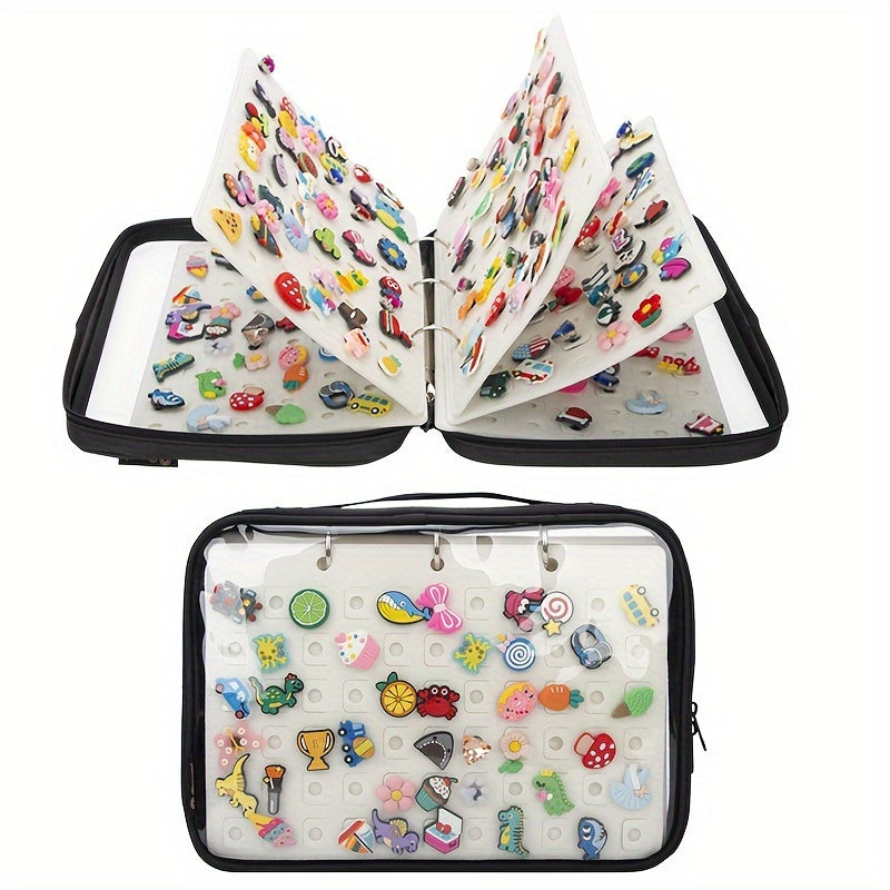 Органайзер для украшений на обувь с 5 страницами, портативное хранилище для аксессуаров для обуви