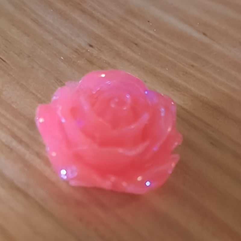 Silicone Mold Set Rose Flower Design 2 Pieces for Baking Candles Crafts