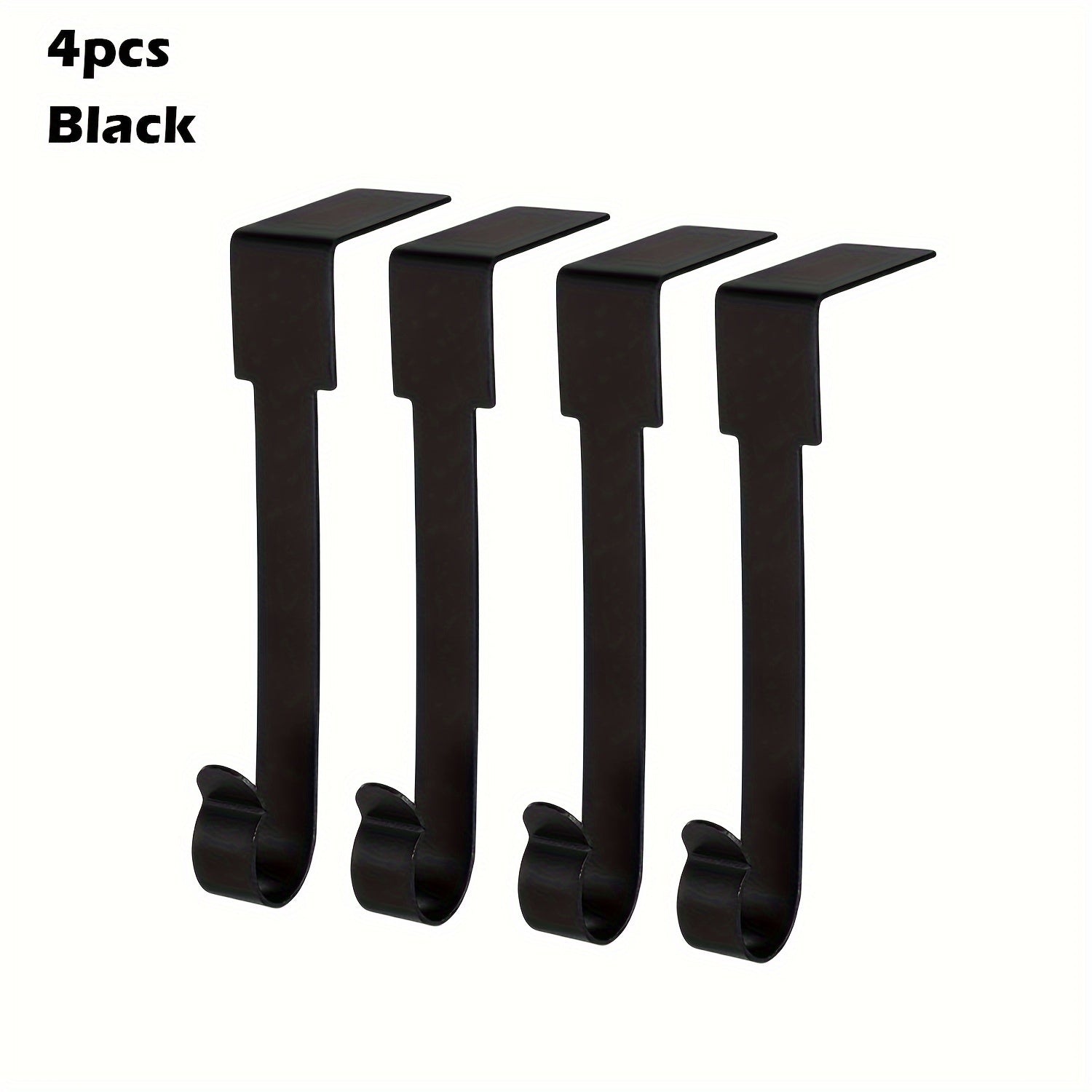 Durable Non-Slip Metal Christmas Stocking Holders for Fireplace Mantel Decor