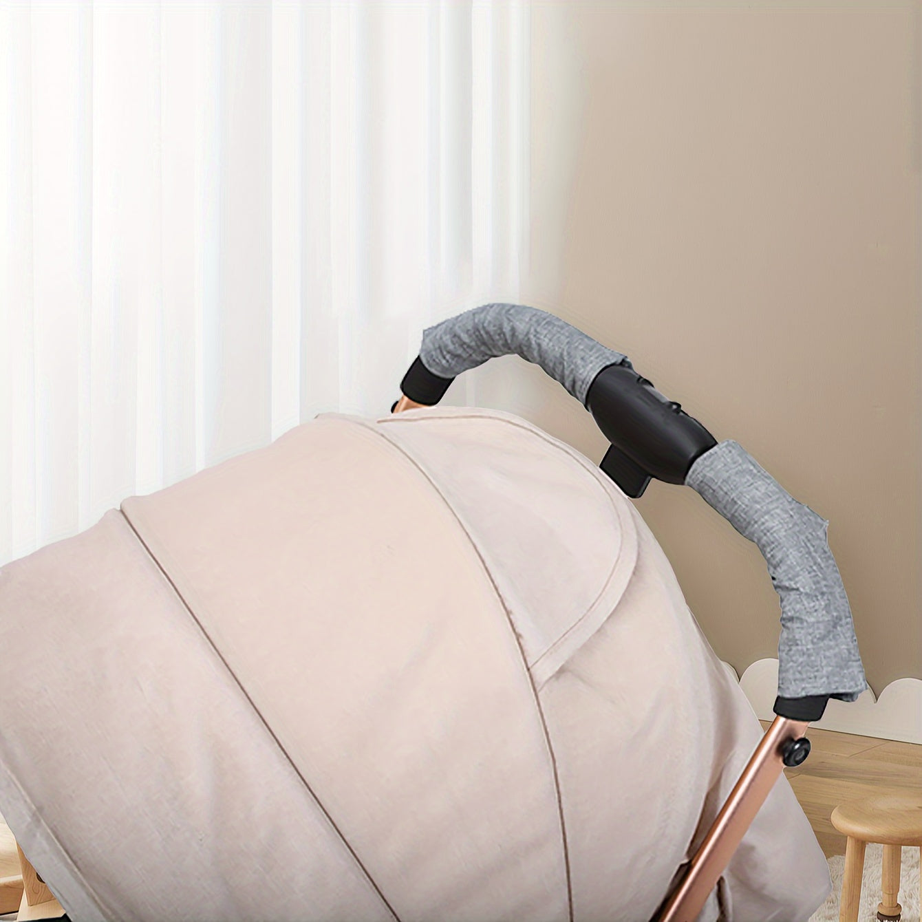 Stroller Safety Pads and Protective Covers for Handlebars and Shoulder Straps