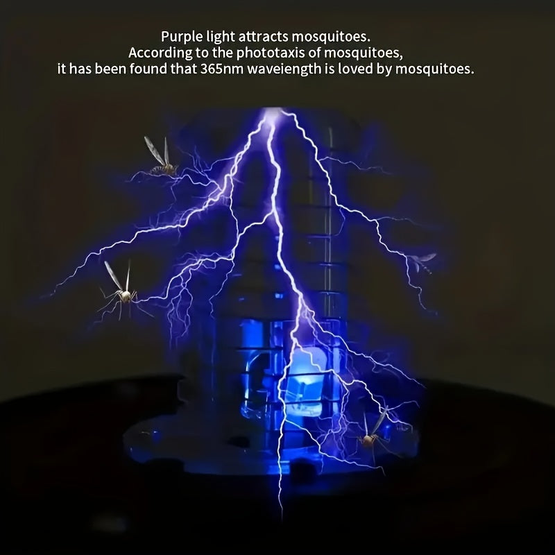 2-to'plam Quyosh energiyali chivin o'ldiruvchi lampalar UV hasharotlarga qarshi lampalar bog' uchun