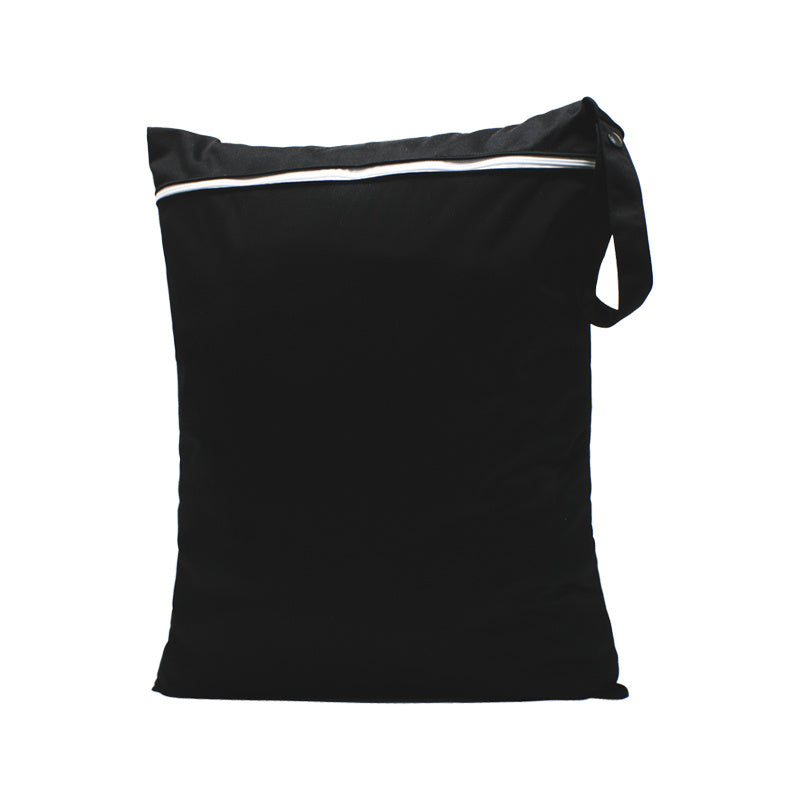 Большая водонепроницаемая многоразовая влажная сумка для подгузников, органайзер для коляски