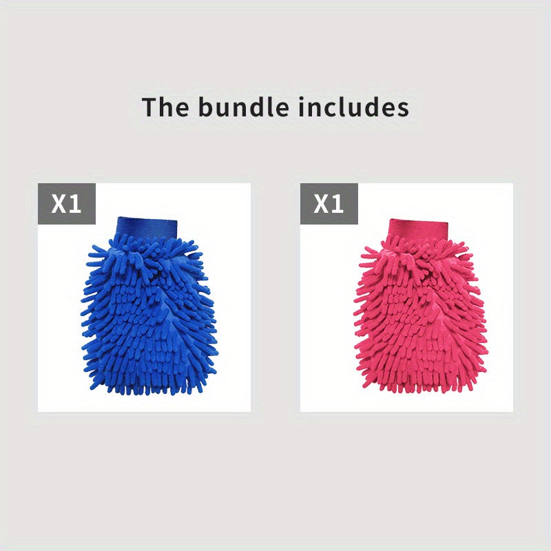 Avtomobilni yuvish uchun qo‘lqoplar, yumshoq sochiq qo‘lqoplar, avtomobillar va oynalarni tozalash uchun