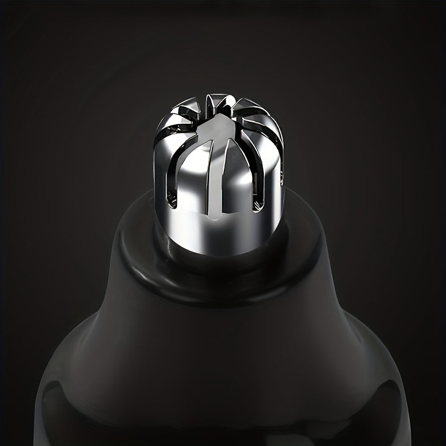 Recortadora recargable para nariz y orejas unisex, depilación facial sin dolor