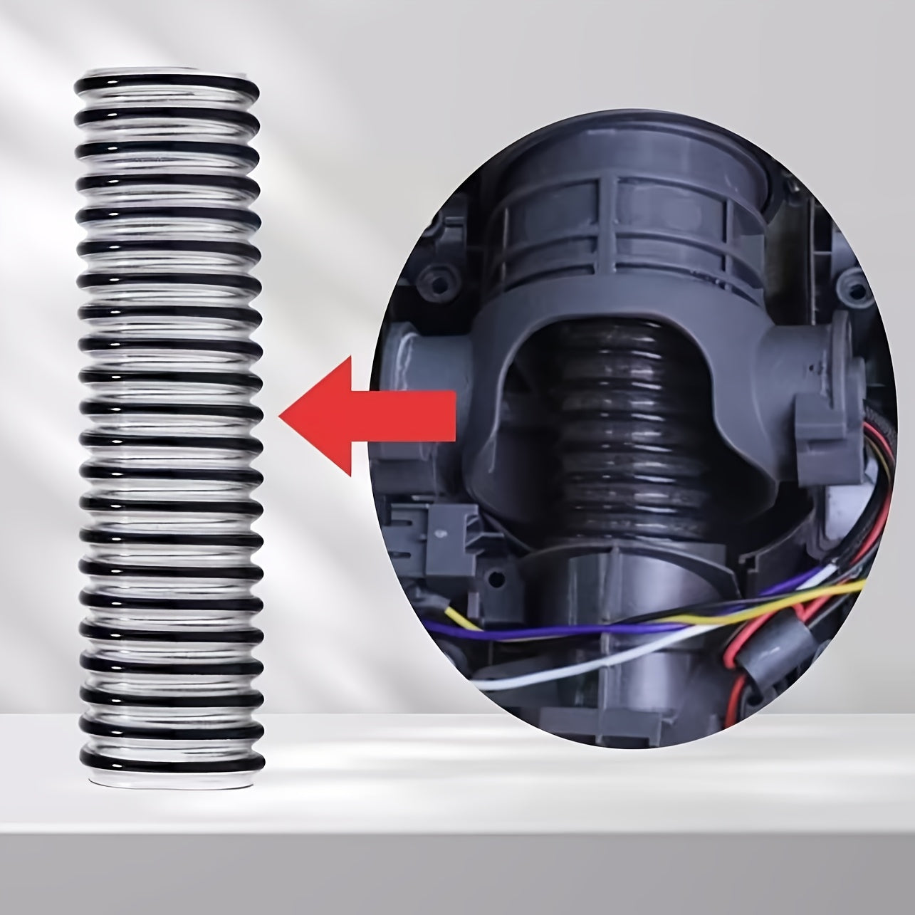 1 dona Mustahkam Plastik Ulanish Trubkasi Tineco Floor OneS3 Breeze uchun - IFLOOR 3 Simsiz Changyutgich uchun Zaxira qismi, Samarali Uy Changyutgich Aksessuarlar