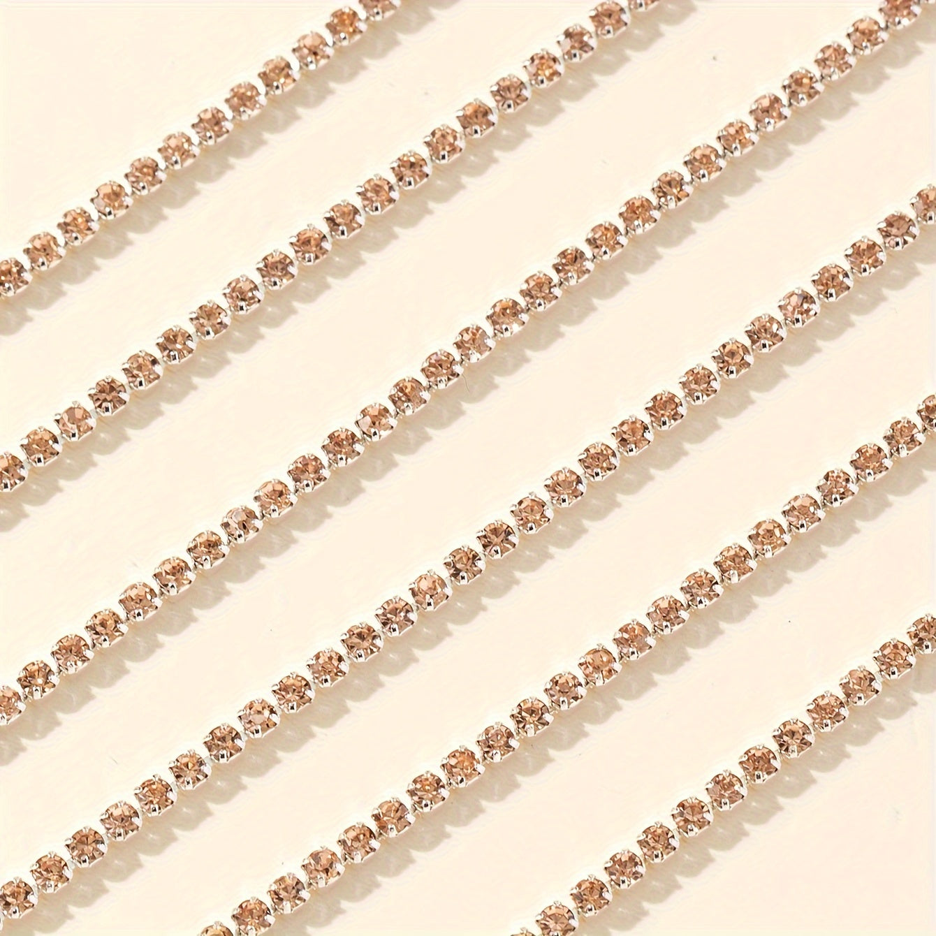 400cm Suv burg'ulash zanjiri, tirnoq san'ati uchun, super chaqnashli, professional foydalanish